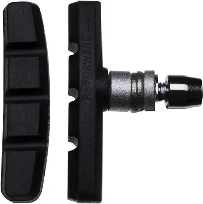 Image de Brakco A2 V-brake 60 Mm patins de frein complets sur jante Argent Argent One Size