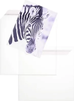 Produktbild von Briefumschläge Offset transparent 155x155mm 100 my HK VE=100 Stück transparent
