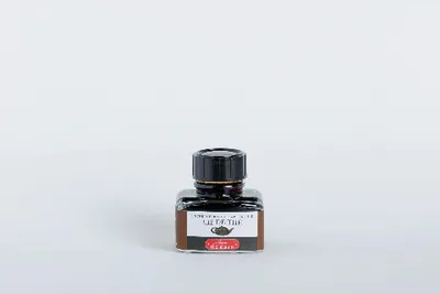 Produktbild von Jacques Herbin 4x Tinte für Füller + Tintenroller Flakon 30 ml Teebraun 13044T