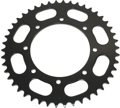 Produktbild von Kettenrad 46 Zähne Teilung 520 Typ JTR487 SCHWARZ für Kawasaki BJ 250 / KL 650 / KLE 500 / KLR 650 / KLX 650 / W 800