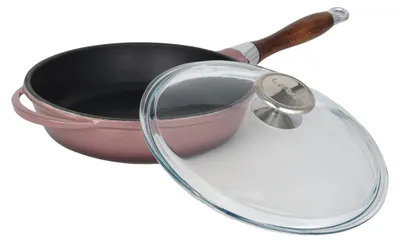 Image de Poêle à frire Lava - 24 cm - 2,0 litres - Fonte - Violet