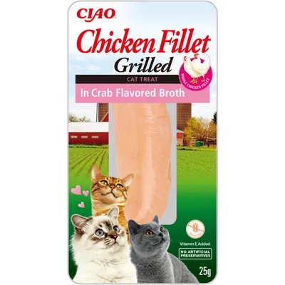 Obrázok produktu pre Kuracie filé Inaba Cat s krabom - 25 g