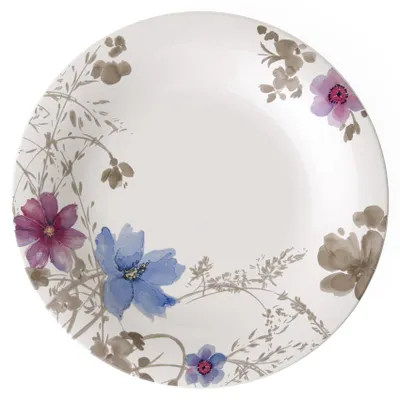 Image de Villeroy & Boch Mariefleur Gris Basic Speiseteller-Set 4-teilig