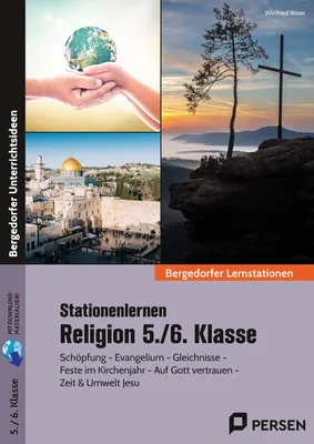 Produktbild von Stationenlernen Religion 5./6. Klasse