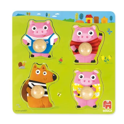 Immagine prodotto di GOULA Il puzzle dei 3 porcellini