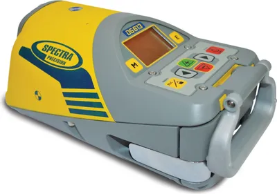 Produktbild von Spectra Kanalbaulaser SpectraPrecision DG613, Reichweite bis 150m, Fluchtungsmodus, inkl. Funk- / IR-Fernbedienung RC803, Zieltafelständer, Gerinneplatte, Akku, Ladegerät