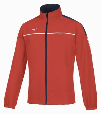 Produktbild von MIZUNO JR Micro Trainingsanzug (C) / Rot/Marineblau / 164