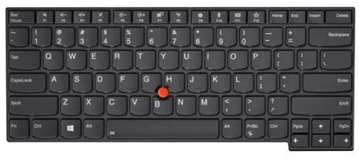 Produktbild von Lenovo ThinkPad L480 - Tastatur - QWERTY - Schwarz