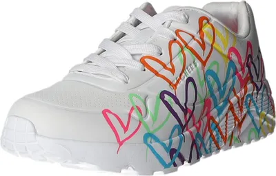 Produktbild von Skechers Jgoldcrown: Uno Lite Sneakers Laag - Wit - Maat 36