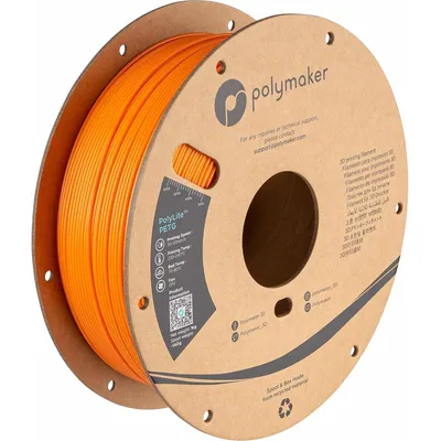 Obrázek produktu pro Polymaker PolyLite PETG oranžový 1,75 mm 1KG
