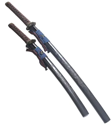 Produktbild von Pack Danzan Katana und Wakizashi aus Holz Japanisches Katana Schwert Katana Drache