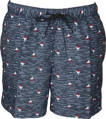 Produktbild von Herren Sea Boxer TOMMY HILFIGER Bademode Pool mit elastischem Bund und externem Kordelzug Artikel UM0UM02827 MEDIUM DRAWSTRING, S, Poliestere 100%