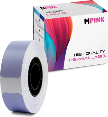 Obrázok produktu pre Papier pre tlačiareň etikiet Papierová rolka pre prenosnú tlačiareň etikiet Lavender Purple
