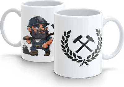Produktbild von 300ml Bergmannsbecher Barbórka Grubiorz v2