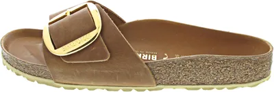 Produktbild von Birkenstock Damen Pantoletten Madrid Big Buckle braun Leder 39