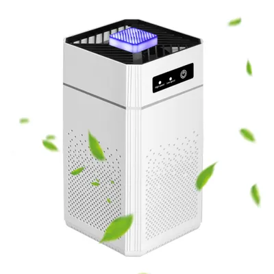 Produktbild von Luftreiniger, Air Purifier mit 2 Filter, Luftfilter, Formaldehydentfernung, 120 m² Großflächenreinigung, entfernt bis zu 99,97 %, für Allergiker