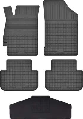 Produktbild von Gummi Fußmatten Set Für: Toyota Rav4 Iii (2006-2013) Gummimatten Schwarz