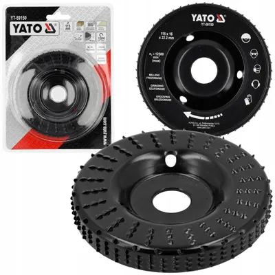 Produktbild von Yato Schruppscheibe für Holz, Beton, Gipsplatten 115mm