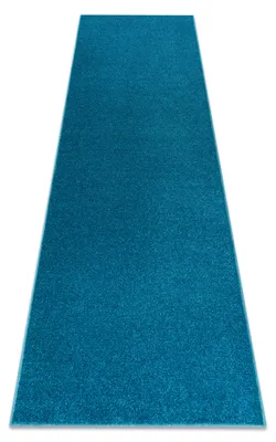 Image de TAPIS DE COULOIR ETON 898 turquois bleu 90x400 cm