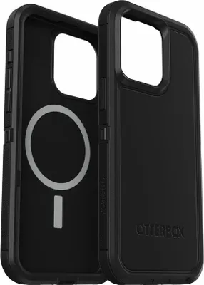 Produktbild von OtterBox Defender Series XT Robust Hülle für Apple iPhone 15 Pro Max Smartphone - Schwarz - 1 - Sturzsicher, Abriebfest, Schmutzabweisend, Stoßfest, Staubfest, Stoßdämfpend - Polycarbonat, Synthetischer Gummi