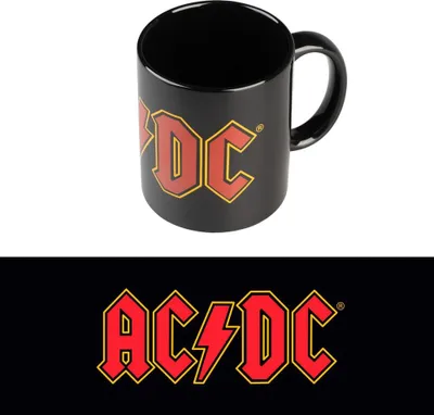 Produktbild von AC/DC Tasse 350ml, Keramik Kaffeetasse für Fans
