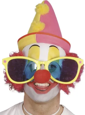 Produktbild von Brille Clown Clownbrille Riesenbrille Kostüm Fasching