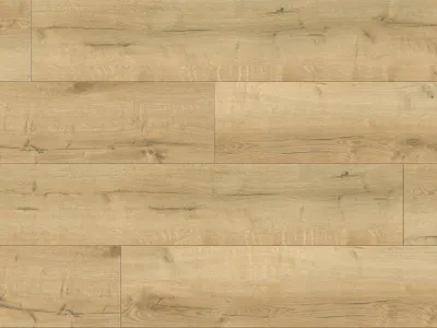 Produktbild von BASICfloor | 2,235 m² | Grau 5mm Klickvinyl Bodenbelag, Modern Eiche Leinen Landhausdiele, Wasserdicht Trittschalldaemmend, Fussbodenbelag Vinylboeden
