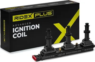 Produktbild von RIDEX PLUS 689C0274P Zündspule für OPEL Vectra C Caravan (Z02) Vectra C Limousine (Z02) Signum CC (Z03) Vectra C CC (Z02) Omega B Limousine (V94)
