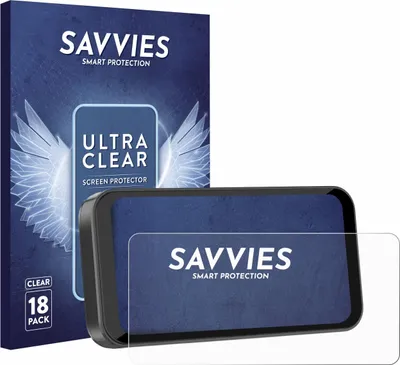 Produktbild von 18x Für Carpuride W603B 6.3" Schutzfolie Savvies Displayschutz Display Schutz Folie Klar Transparent