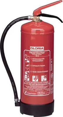 Produktbild von Gloria ABC Pulver Feuerlöscher Dauerdrucklöscher Löschmittelmenge 6 Liter