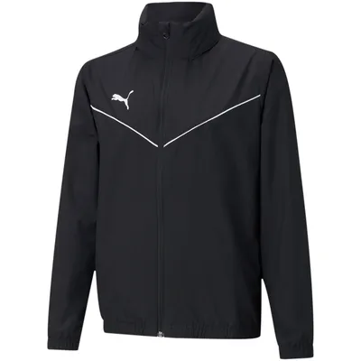 Produktbild von Puma teamRISE All Weather Jacke JR PUMA BLACK-PUMA WHITE 128