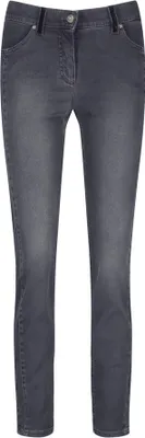 Produktbild von 24931 Gerry Weber, Skinny Fit4me 7/8, 7/8 Damen Jeans Hose, Satin Stretch, grey, W 30 L 28