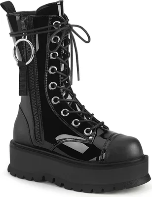 Produktbild von SLACKER-220 Damen Boots von DemoniaCult, Schwarz EU 36, US 6