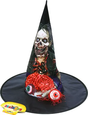 Zdjęcie produktu dla RAPPA Klobouk Čarodějnice/Halloween s okem pro dospělé