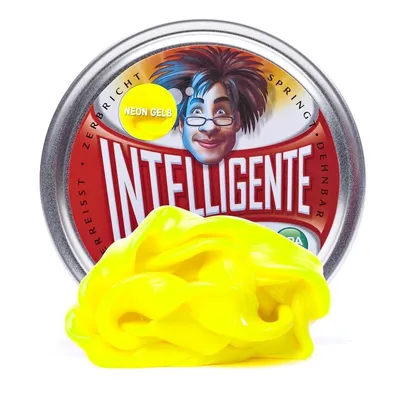 Zdjęcie produktu dla Trendbuzz Inteligentna plastelina Neonowa żółć
