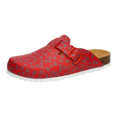 Produktbild von Bioline Clog Print mit verstellbarer Schnalle und dämpfungsaktiver Laufsohle, Größe 38
