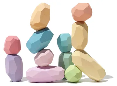 Imagen del producto de Juguetes educativos Ocamora, set de 12 piezas, multicolores