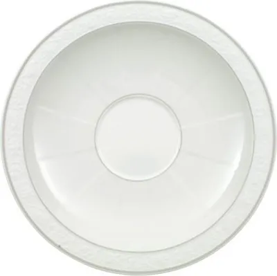 Image de Villeroy & Boch Gray Pearl Soucoupe pour petit-déjeuner / Soucoupe pour soupe / Soucoupe pour cappucino 18cm