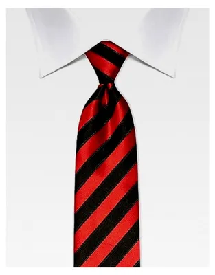 Produktbild von Herren Krawatte aus reiner Seide gestreift für Anzug und Hemd, geeignet für Business und Hochzeit, 8 cm