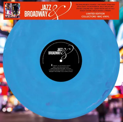 Image de Various Artists - Jazz Broadway (Limited Edition) (Blue Marbled) (LP)
