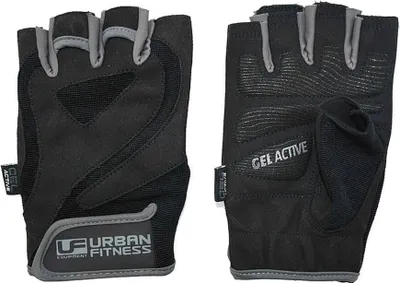 Immagine prodotto di Guanti da allenamento Urban Fitness Gel Nero/Grigio Medio Fitness