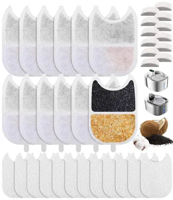 Produktbild von Ersatzfilter für Katzenbrunnen, 12 Stück