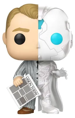 Imagen del producto de Funko Pop! Televisión: Visionquest - The Vision (versión dividida) #1650
