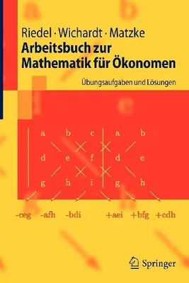 Produktbild von Arbeitsbuch zur Mathematik für Ökonomen