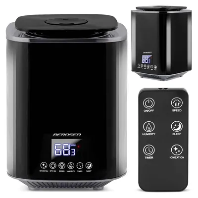 Image de Berdsen BD-502 humidificateur d'air noir