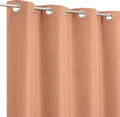 Produktbild von Ösenschal Linen Effect terra 140x245 cm