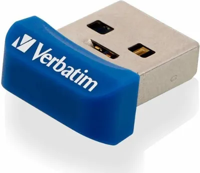 Image de Verbatim Flash Drive 32Gb Usb-A 3.2 Nano Bleu/Bleu 98710