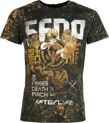 Produktbild von Five Finger Death Punch T-Shirt Herren AfterLife multicolor M