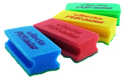 Obrázok produktu pre Kärcher PUR-ACTIV-SCHWAMM ROT (10STK/PKG) 3.338-201.0