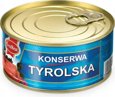 Zdjęcie produktu dla Konserwa tyrolska 300 g EVRAMEAT